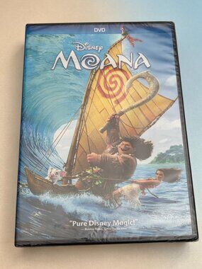 Disney Moana DVD With Bonus Extras - Inner Workings Short Film Music Video & Aud